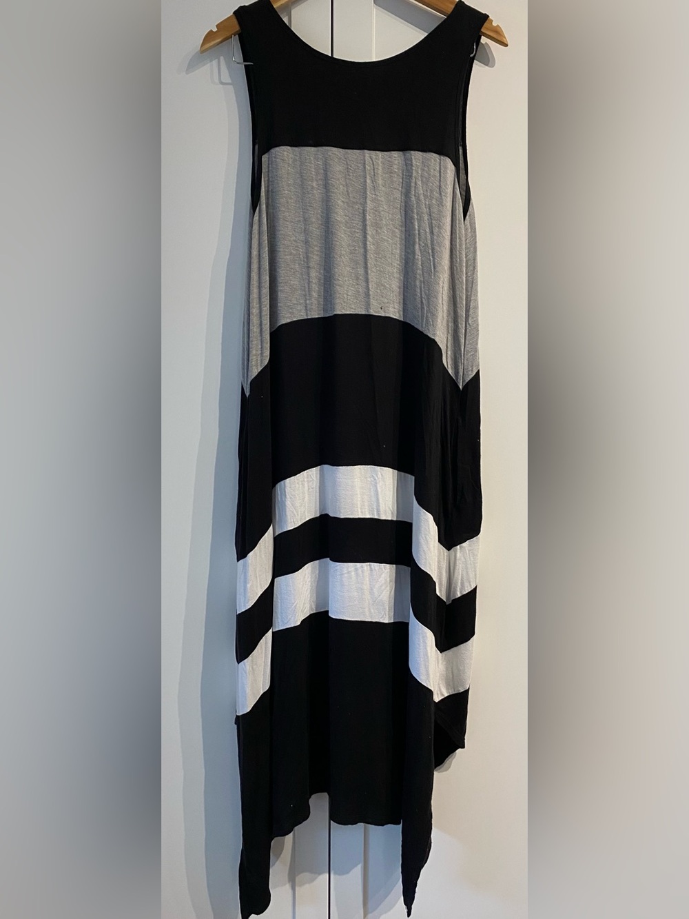 DKNY Black and White womens casual dress